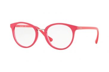Image of Vogue VO5167 Single Vision Prescription Eyeglasses, 52mm, Top Fuxia/fuxia Transparent, VO5167-2620-52-SV