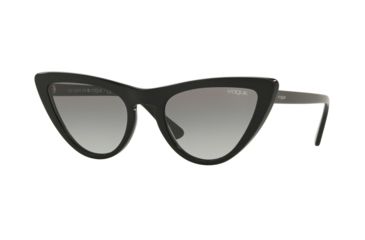 Image of Vogue VO5211S Progressive Prescription Sunglasses, 54mm, Black, VO5211S-W44-11-54-PRO