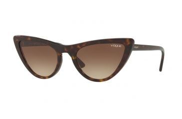 Image of Vogue VO5211SF Bifocal Prescription Sunglasses VO5211SF-W65613-54 - Lens Diameter 54 mm, Frame Color Dark Havana