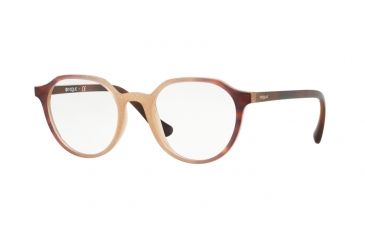 Image of Vogue VO5226 Prescription Eyeglasses, 48mm, Opal Beige Glitter Grad Havana, VO5226-2639-48-SV