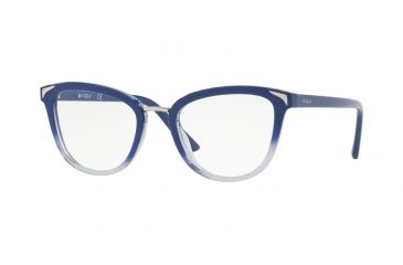 Image of Vogue VO5231 Progressive Prescription Eyeglasses 2641-51 - Transp Azure Gradient Blue Frame