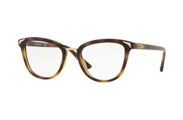Image of Vogue VO5231 Progressive Prescription Eyeglasses, 51mm, Dark Havana, VO5231-W656-51-PRO