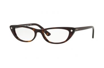 Image of Vogue VO5236B Progressive Prescription Eyeglasses W656-51 - Dark Havana Frame