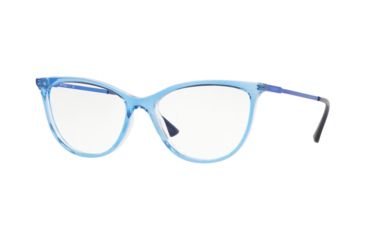Image of Vogue VO5239 Bifocal Prescription Eyeglasses, 52mm, Top Blue On Transparent, VO5239-2734-52-BI