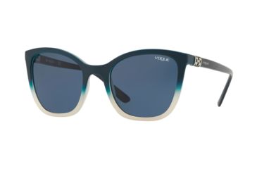 Image of Vogue VO5243SB Prescription Sunglasses, 53mm, Blue Gradient White, VO5243SB-266880-53-SV