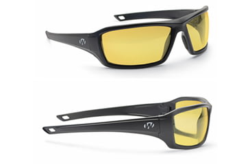 Image of Walkers IKON Forge Glasses, Black Frame, Amber Lenses, GWP-IKNFF2-AMB