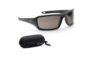 Image of Walkers IKON Forge Glasses, Black Frame, Smoke Gray Lenses, GWP-IKNFF2-SMK
