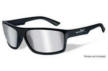 Image of Wiley X Active Series Peak Sunglasses,Gloss Back Frame,No Lens ACPEA01F