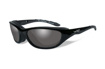 Image of Wiley X AirRage Gloss Black Frame w/ RX Prescription Lenses