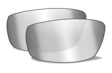 Image of Wiley X Blink Replacement Parts - Silver Flash w/ Smoke Grey Lens 555SF