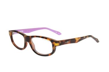 Image of Wiley X Bounce Safety Glasses, Brown Demi/ Lilac Frame, No Polarized Lens YFBNC03