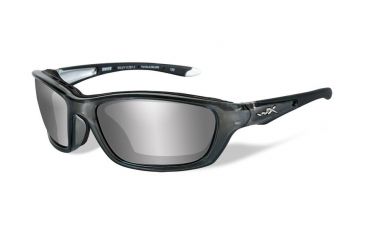 Image of Wiley X Brick Crystal Metallic Frame w/ RX Prescription Lenses