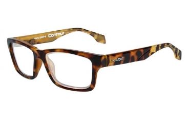 Image of Wiley X Contour Progressive Prescription Eyeglasses, Gloss Brown Demi Frame, WSCON04PR