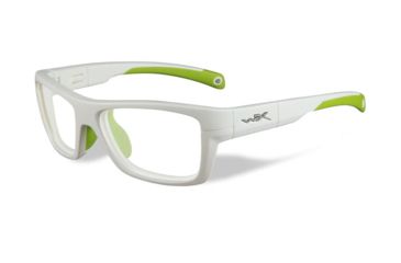 Image of Wiley X Crush Sunglasses, Glow Frame/ Clear, YFCRS02