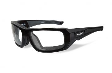 Image of Wiley X Enzo Single Vision Prescription Sunglasses, Gloss Black Frame, CCENZ03SV