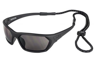 Image of Wiley X Ignite Sunglasses, Matte Balck Frame/ Black Ops Smoke, ACIGN01