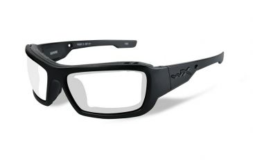 Image of Wiley X Knife Bifocal Prescription Sunglasses, Black OPS-Matte Black Frame, CCKNI01FBI