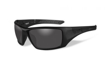 Image of Wiley X Nash Progressive Prescription Sunglasses, Matte Black Frame, ACNAS01PR
