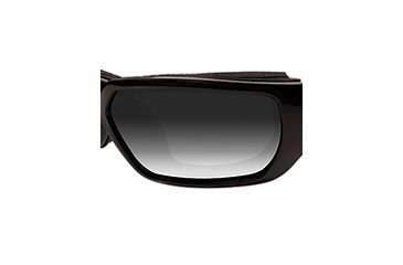 Image of Wiley X Rout Sunglasses Replacement Lenses - LA Light Adjusting Smoke Grey Lenses CCROULA
