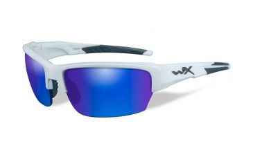 Image of Wiley X Saint Progressive Prescription Sunglasses, Gloss White Frame, CHSAI09PR