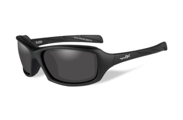 Image of Wiley X Sleek Single Vision Prescription Sunglasses, Matte Black Frame, CCSLE02SV