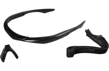 Image of Wiley X WX Talon Replacement Parts - Matte Black Frame w/ Accessories (FRAME ONLY) CHTALF