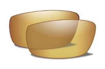 Image of Wiley X Tide Replacement Lens,Polarized Venice Gold Mirror Amber CCTIDP