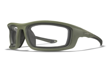 Image of Wiley X WX Grid Sunglasses, Matte Utility Green Frame, CCGRD08F