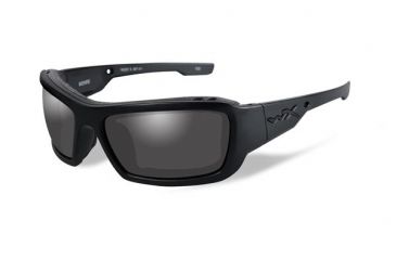 Image of Wiley X WX Knife Bifocal Prescription Sunglasses, Black OPS-Matte Black Frame, CCKNI01FBI
