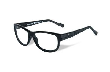 Image of Wiley X WX Marker Single Vision Prescription Eyeglasses, Gloss Black Frame, WSMAR02SV