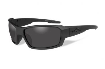 Image of Wiley X WX Rebel Progressive Prescription Sunglasses, Black OPS-Matte Black Frame, ACREB01FPR