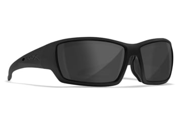 Image of Wiley X WX Shadow Sunglasses, Matte Black Frame, Alt Grey Lens, CCSHA01ALT