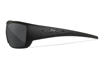 Image of Wiley X WX Shadow Sunglasses, Matte Black Frame, Alt Grey Lens, CCSHA01ALT