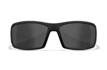Image of Wiley X WX Twisted Sunglasses, Matte Black Frame, Alt Captivate Pol Grey Lenses, SSTWI08ALT