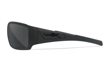 Image of Wiley X WX Twisted Sunglasses, Matte Black Frame, Alt Captivate Pol Grey Lenses, SSTWI08ALT