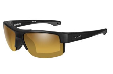 Image of Wiley X Wx Compass Venice Gold Lens, VENICE GOLD MIRROR CCCMP04