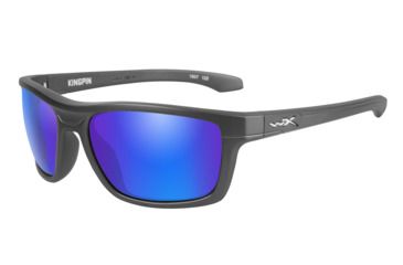 Image of Wiley X Wx Kingpin Blue Mirror Lens, BLUE MIRROR ACKNG09