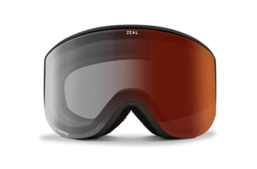 Image of Zeal Optics Beacon Goggles, Automatic Grey-Base Polarized Lens, Dark Night Frame, Medium, 11768