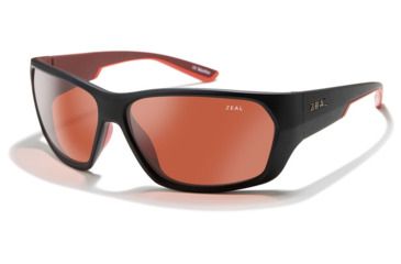 Image of Zeal Optics Caddis - Polarized, Color - Matte Brick, Lens Color - Rose, 11544