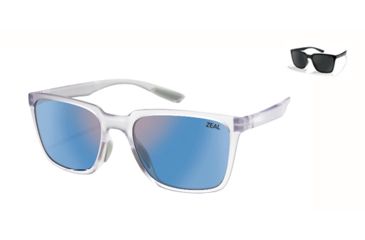 Image of Zeal Optics Campo - Polarized, Color - Matte Black, Lens Color - Dark Grey, 11664