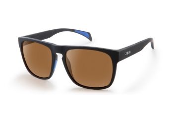 Image of Zeal Optics Capitol Sunglasses, Matte Black Frame, Ellume Copper Lens, Polarized, 11316