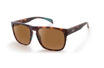 Image of Zeal Optics Capitol Sunglasses, Matte Tortoise Frame, Ellume Copper Lens, Polarized, 11317
