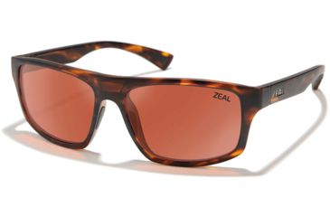Image of Zeal Optics Durango - Polarized, Color - Matte Tortoise, Lens Color - Rose, 11670