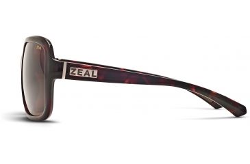 Image of Zeal Optics Hadley Womens Sunglasses, Oak Tortoise Frame and Polarized Copper Lens 10412