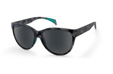 Image of Zeal Optics Isabelle Sunglasses, Smoke Tortoise Frame, Ellume Dark Grey Lens, Polarized, 11313