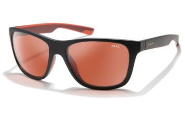 Image of Zeal Optics Radium - Polarized, Color - Matte Brick, Lens Color - Rose, 11546
