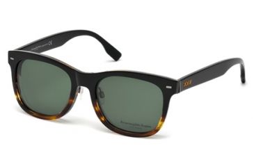 Image of Zegna Couture ZC0001 Sunglasses - Black Frame Color