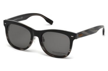 Image of Zegna Couture ZC0001 Sunglasses - Black Frame Color