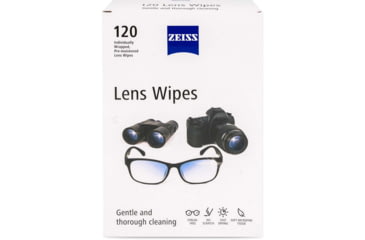 Image of Zeiss Lens Wipes - 120 ct. Box, Small, NSN 9005.9, 000000-2451-374