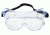 3M 334 Chemical Splash Goggle, Clear Lens 40660-00000-10